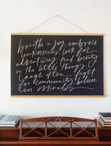 Horizontal Poster: Breathe in Joy