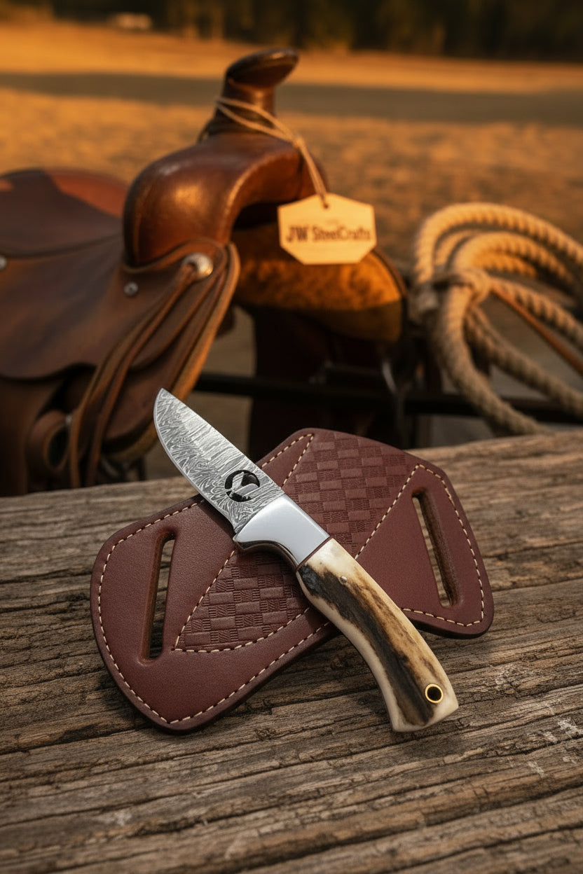 Frontier Stag Ranch Knife 7
