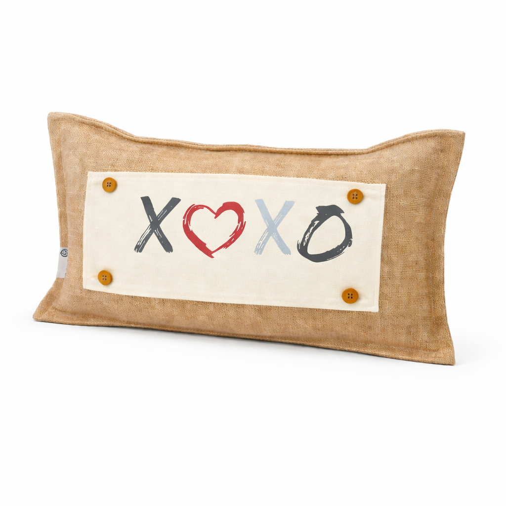NEW! WINTER BUNDLE 26:  3 seasons +BURLAP pillow: LUCKY, XOXO, DEER