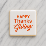 Happy Thanksgiving Cookie Stencil