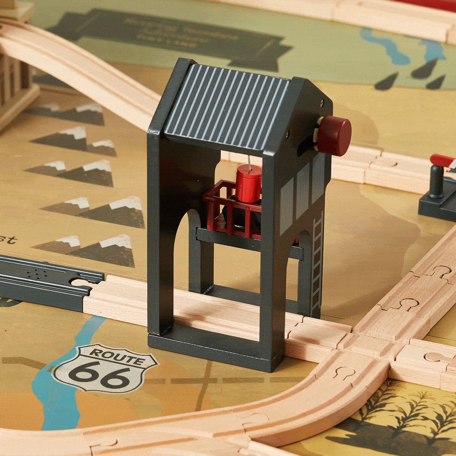 Tiny Land® 1920 Railway Adventure Train Table by Tiny Land INC, product image 6