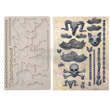 Finnabair Moulds - Pieces of Underworld - 5" x 8" x 8mm Copyright #VA0002325607