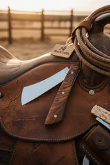 Cleaverfold Pocket Knife 7" Handmade Stainless Steel Cleaver Blade by JW SteelCrafts