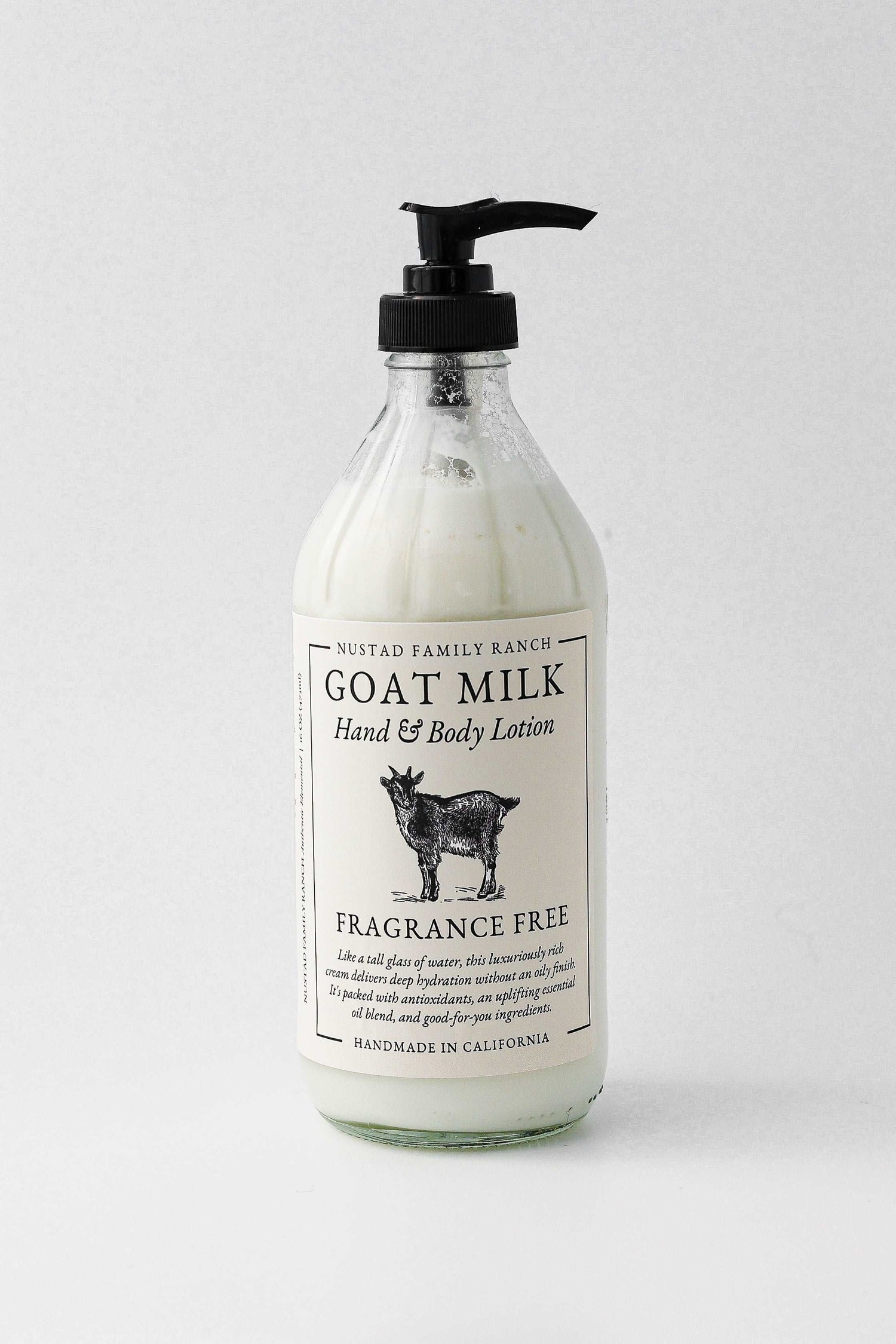 Fragrance Free Goat Milk Lotion | Unscented for Sensitive Skin