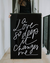 Poster: A Love So Deep It...