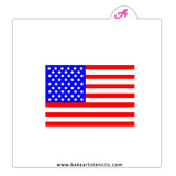 American Flag Stencil Set