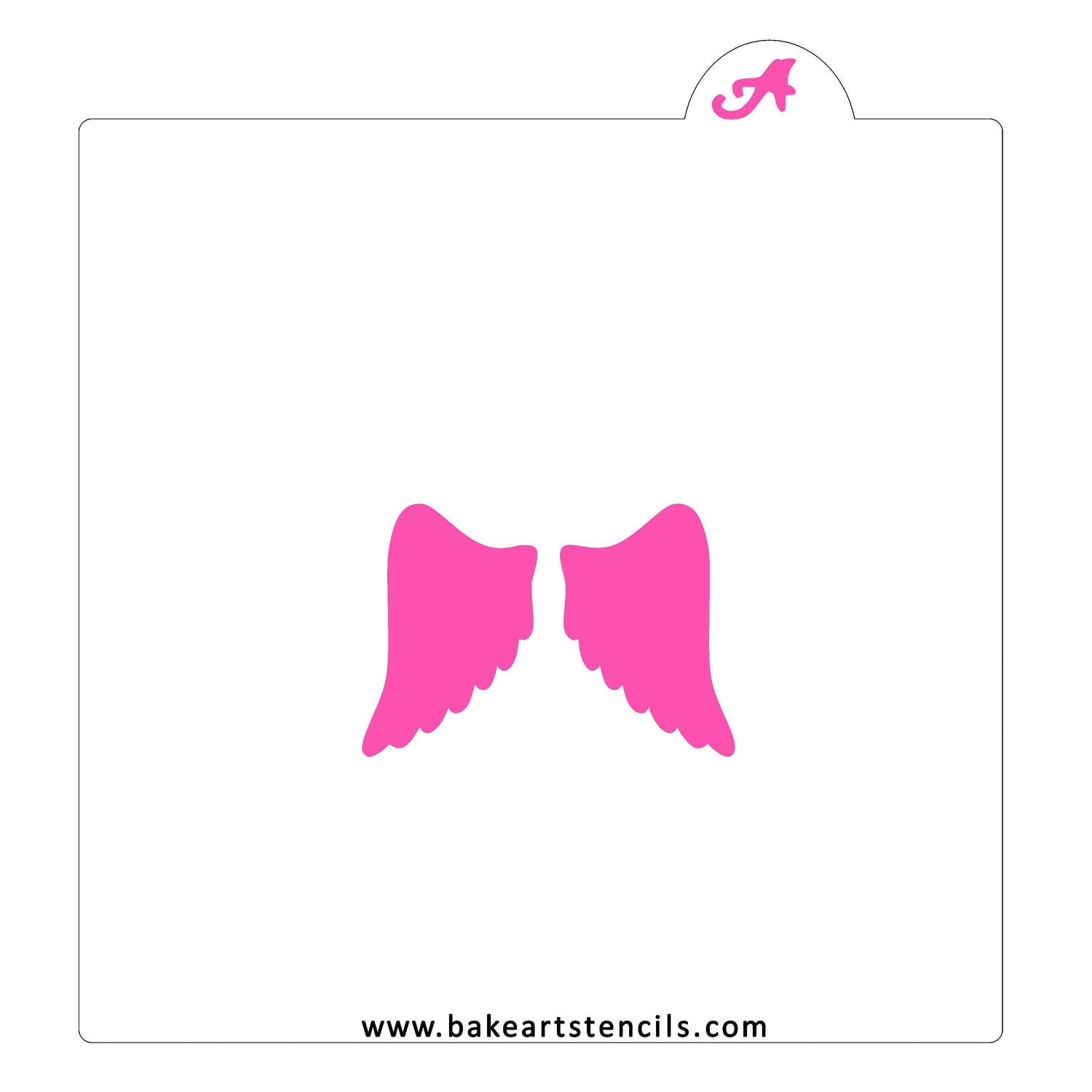 Angel Wings Stencil