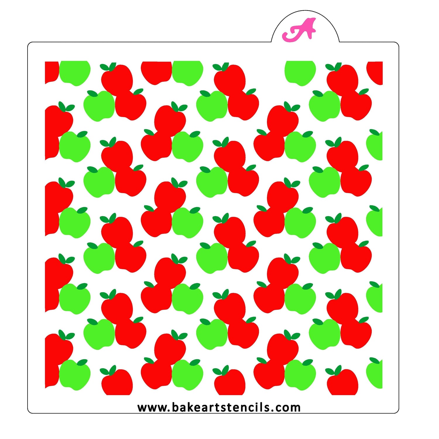 Apple Bushels Cookie Stencil Set