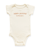Apple Picking Crew Organic Baby Bodysuit by Tenth & Pine