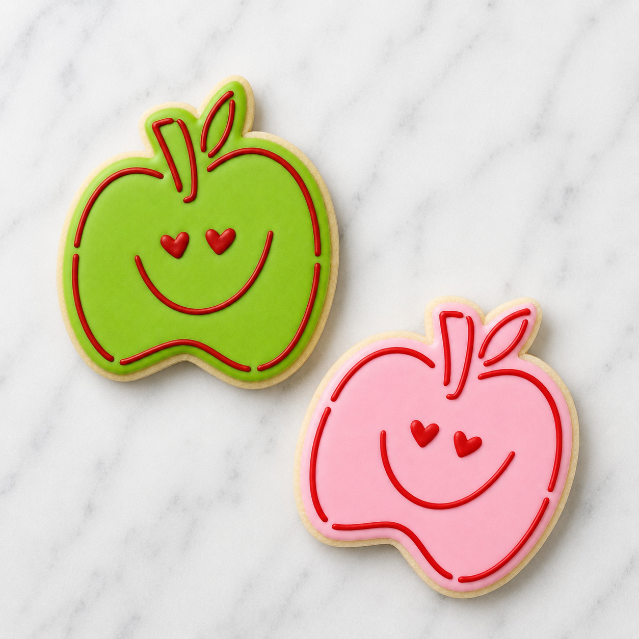Apple of My Eye Cookie Cutter and Stencil Set