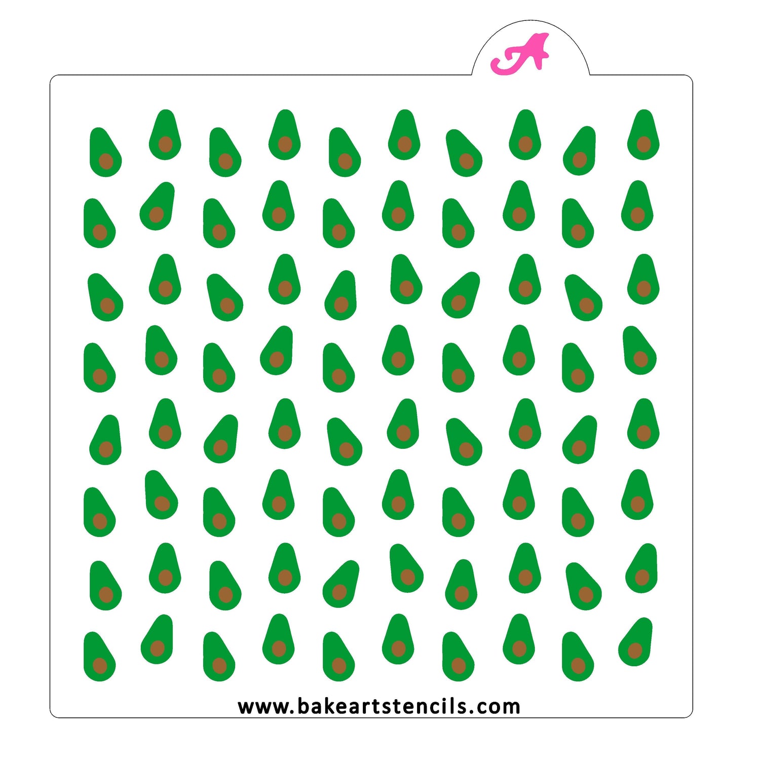 Avocado Stencil Set