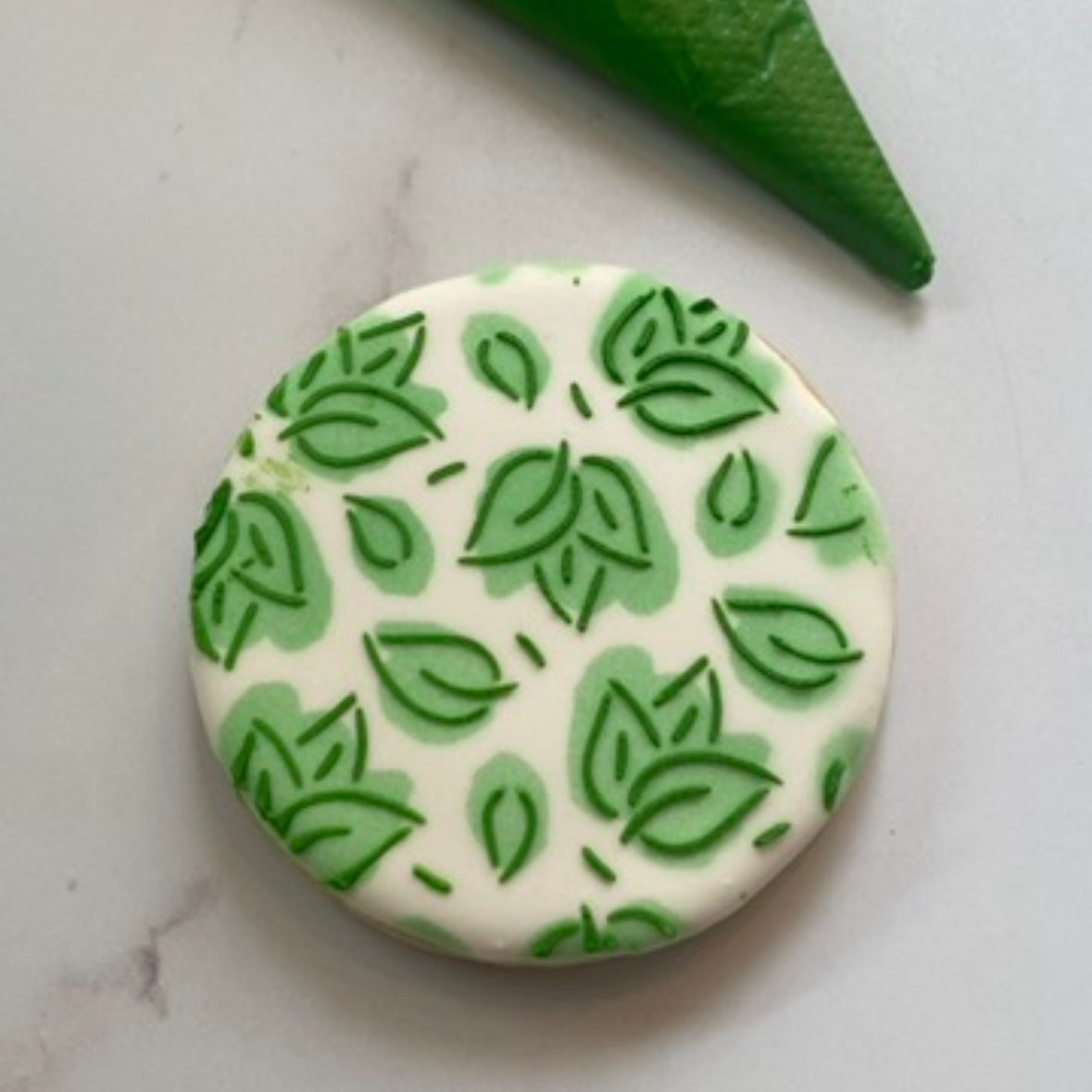 Lush Leaves Cookie Stencil Set