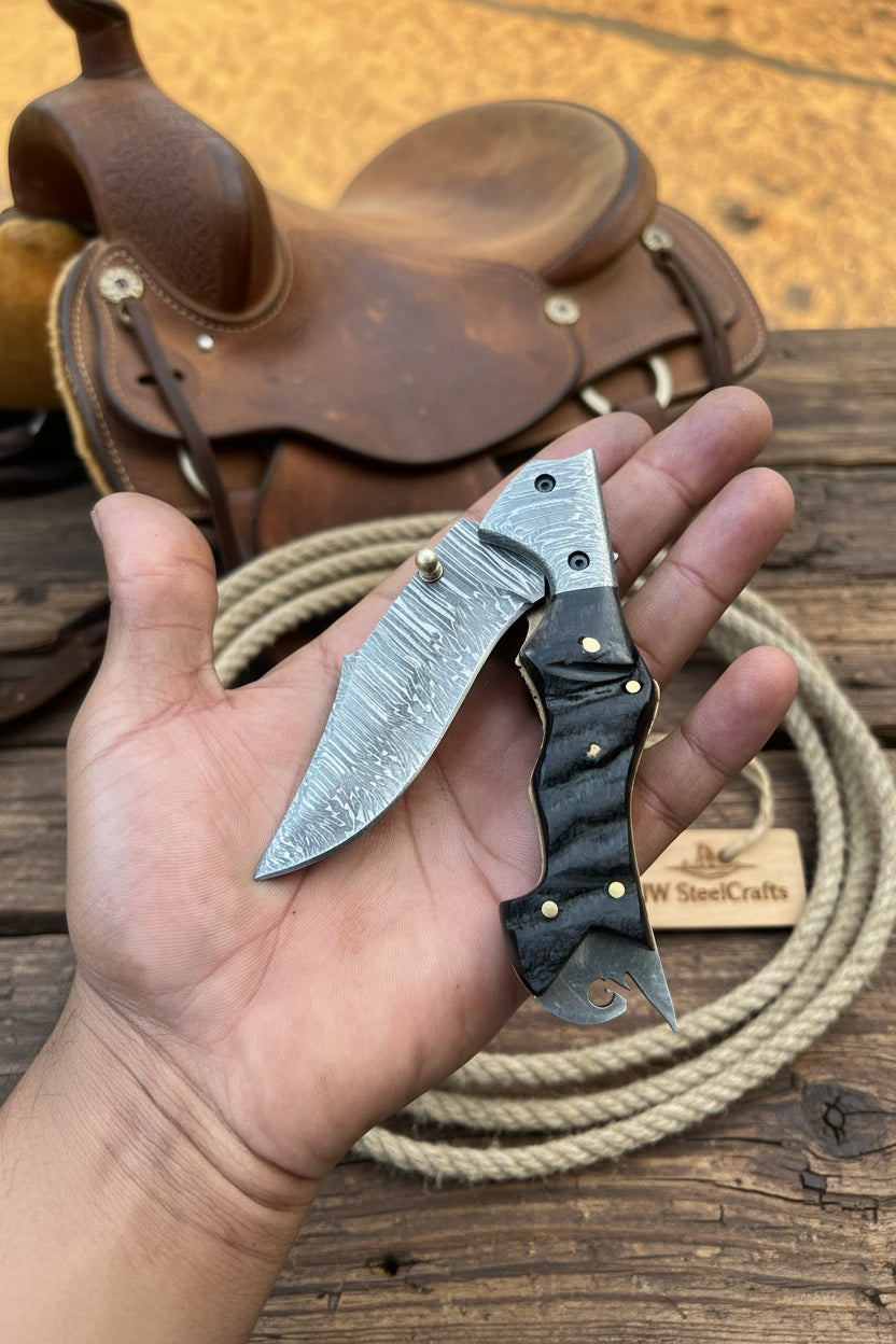 Grithorn Damascus Folder 7