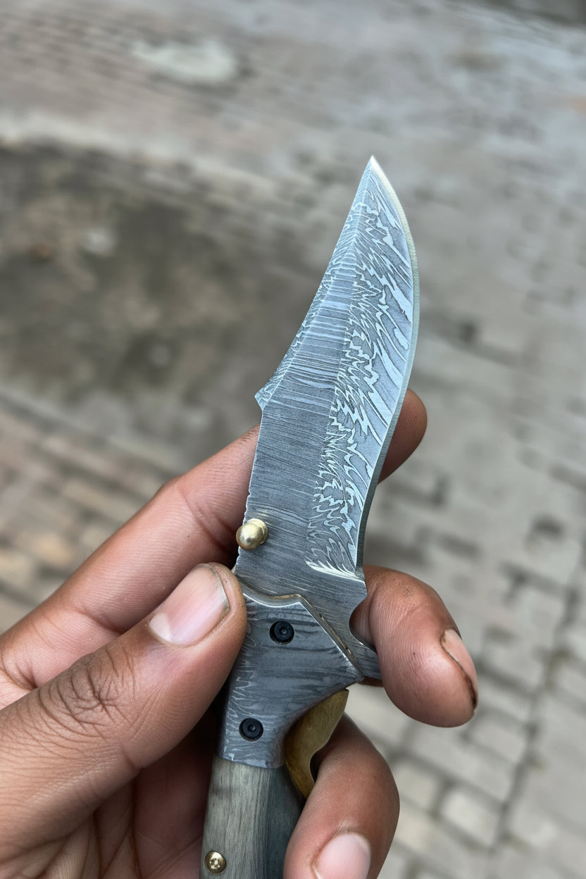 Jadeline Damascus Folder 7