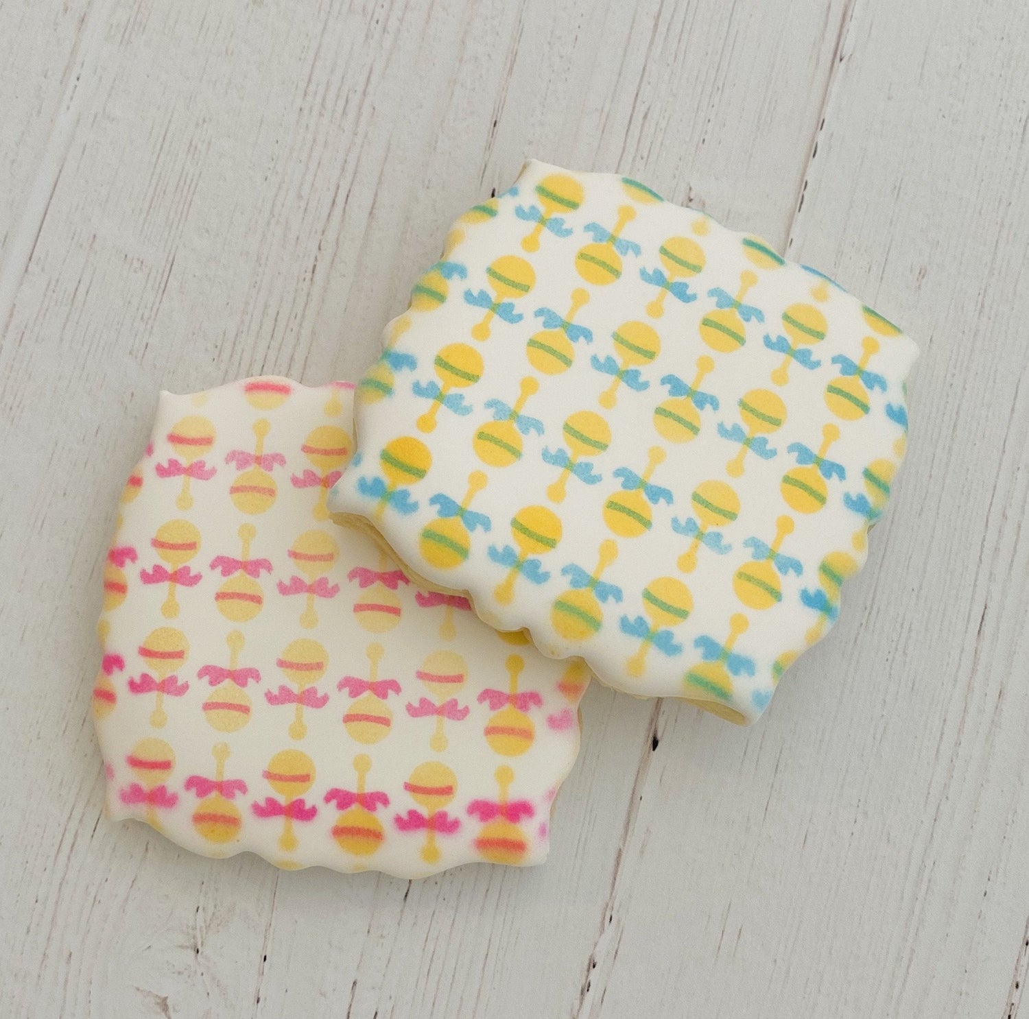 Baby Rattles Stencil Set