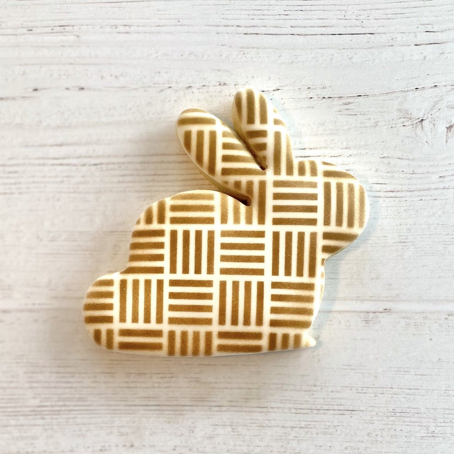 Basketweave Cookie Stencil