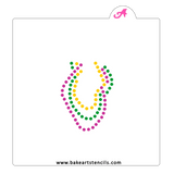 Bead Strands Stencil Set