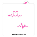 Beating Heart Stencil