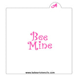 Bee Mine Stencil
