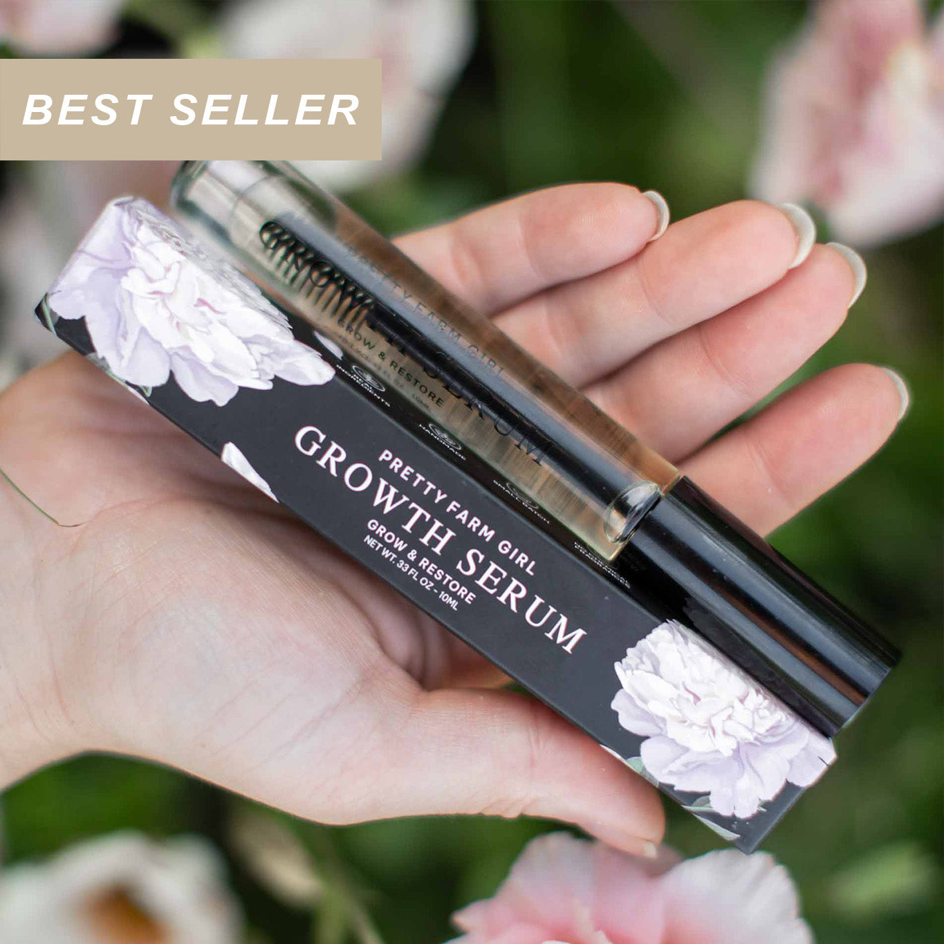 Eyelash + Eyebrow Growth Serum
