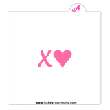 Big Hug Heart Stencil