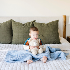 Waffle Knit Receiving Blankets by Saranoni, product image 15
