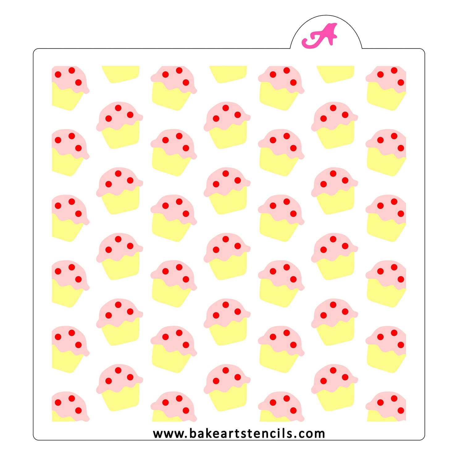 Muffins Stencil Set