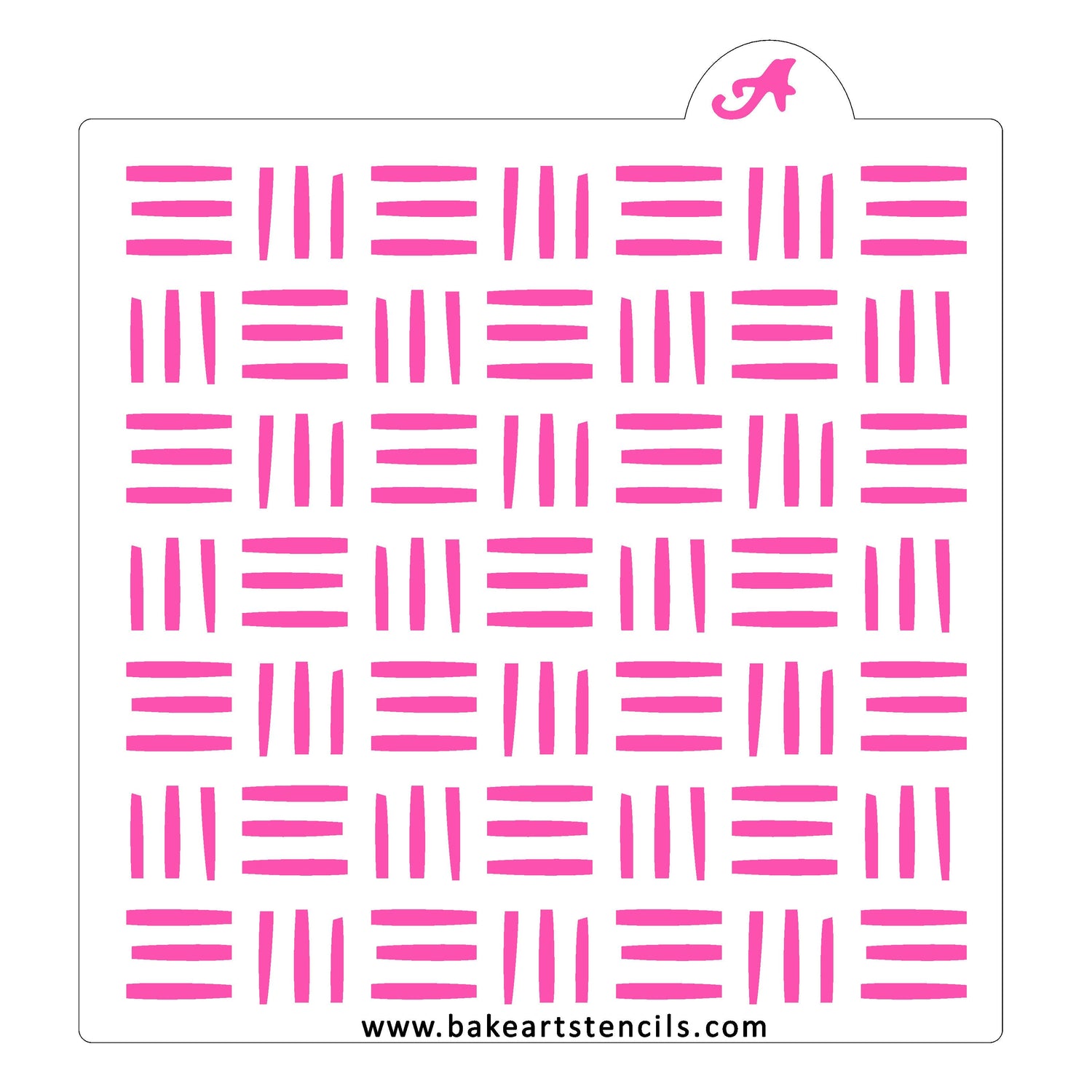 Bohemian Basket Stencil