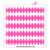 Boho Zig Zag Stencil