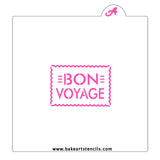 Bon Voyage Stencil