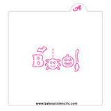 Boo-riffic PYO Cookie Stencil