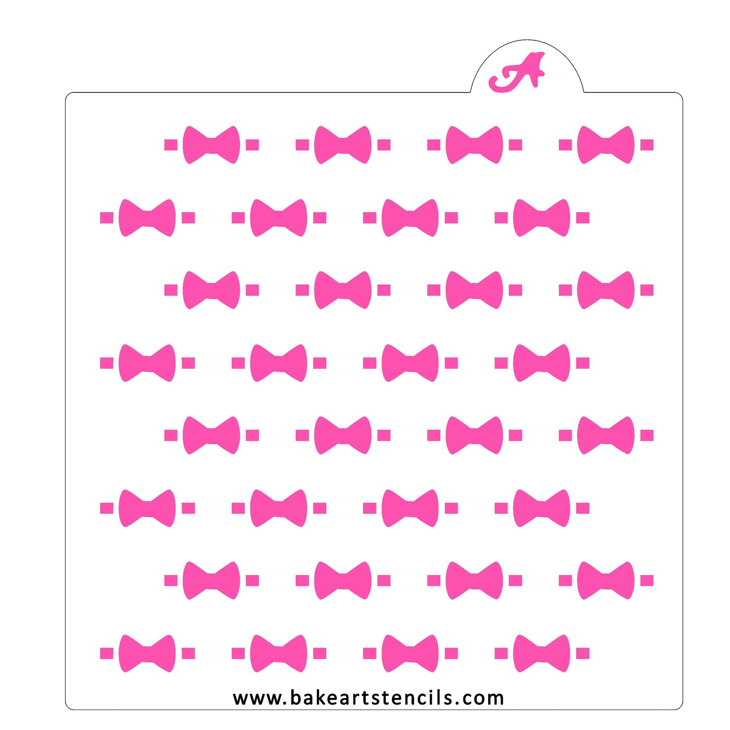 Bow Tie Stencil