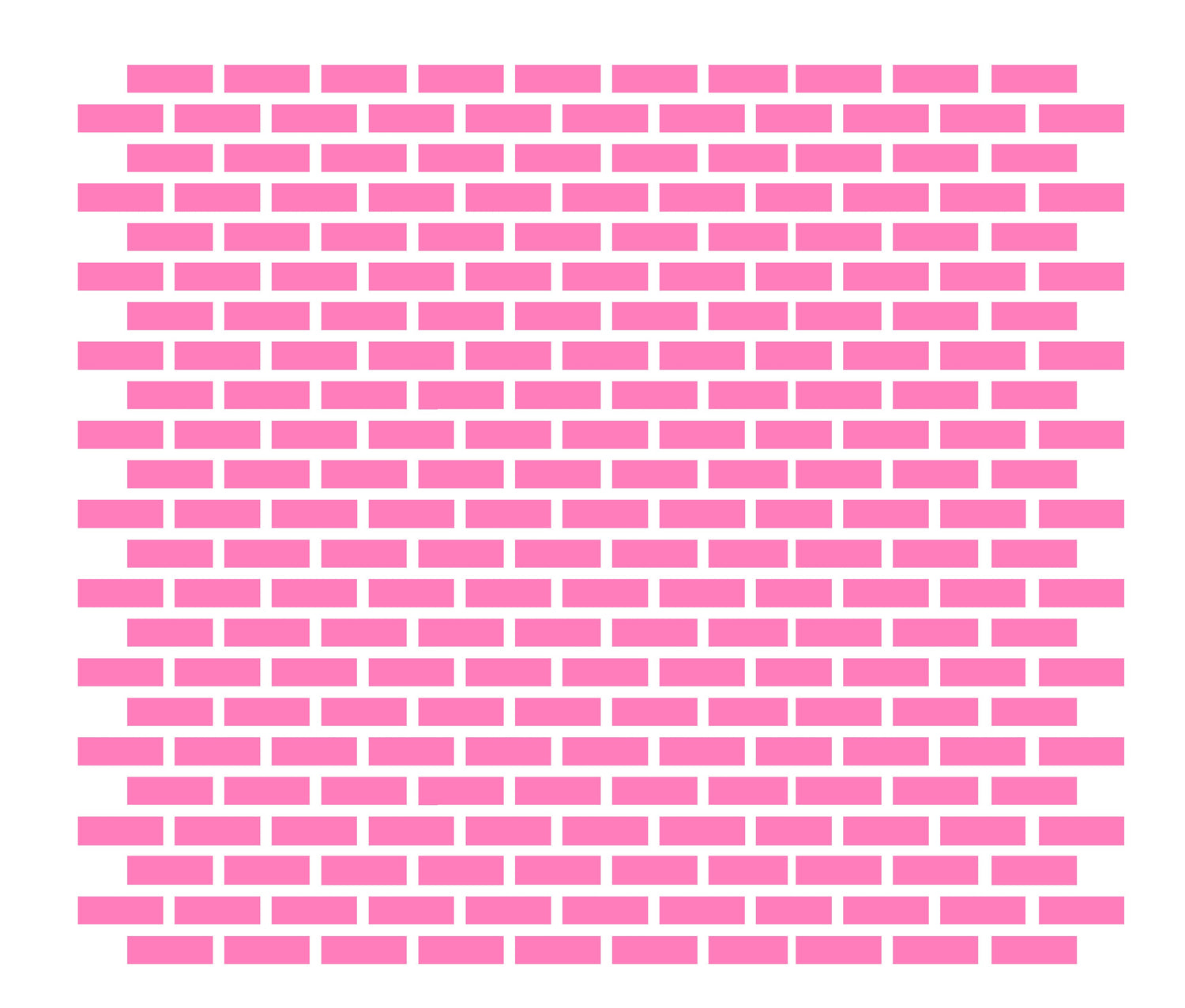 Brick Pattern Cake Stencil