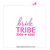 Bride Tribe Stencil