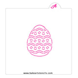 Bright Egg PYO Cookie Stencil