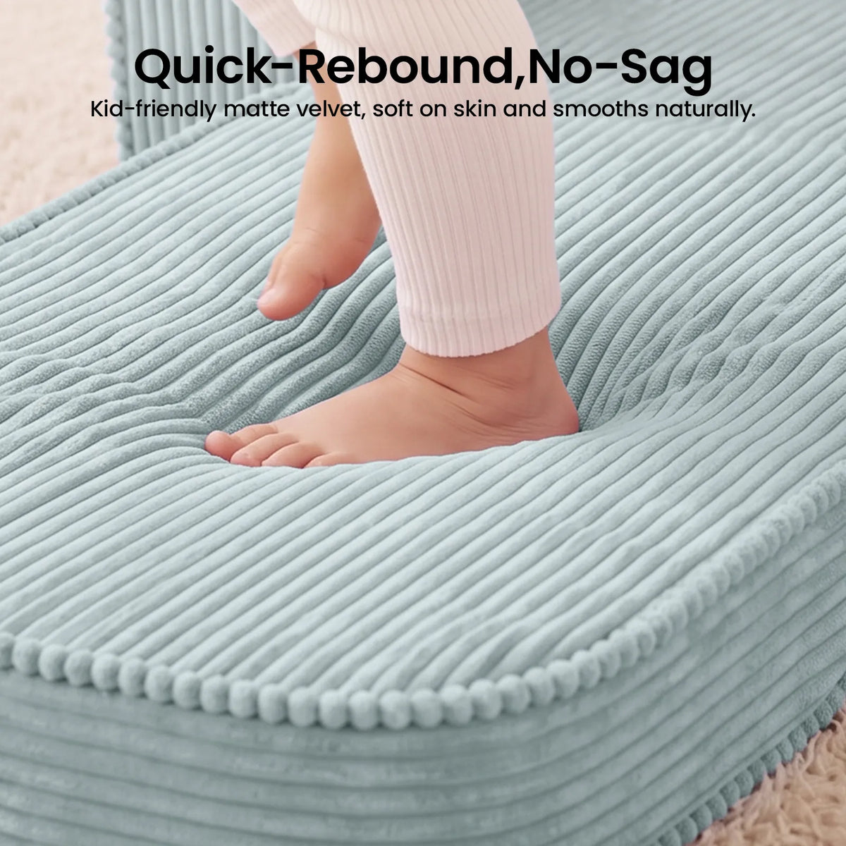 Tiny Land® GentleSnug Corduroy Kid Chair by Tiny Land INC, product image 11