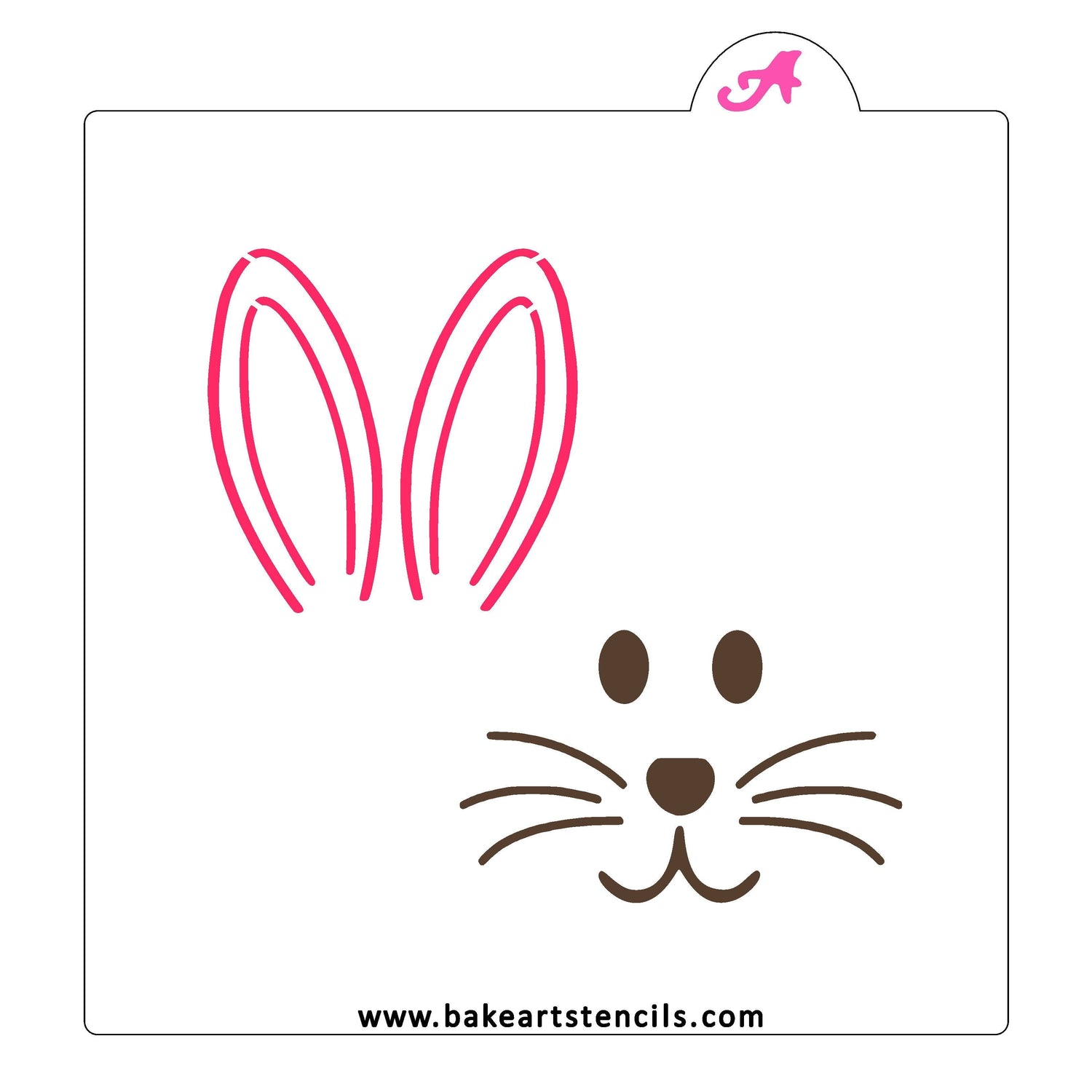 Build a Bunny Cookie Stencil
