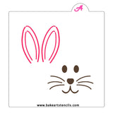 Build a Bunny Cookie Stencil