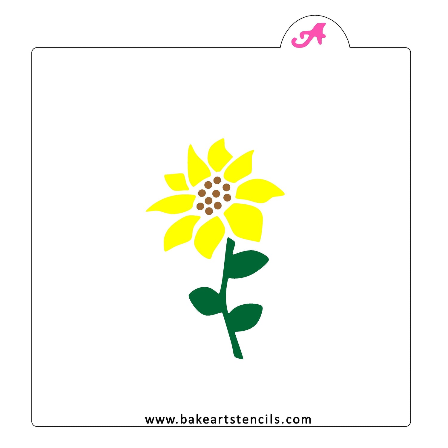 Build a Sunflower Stencil