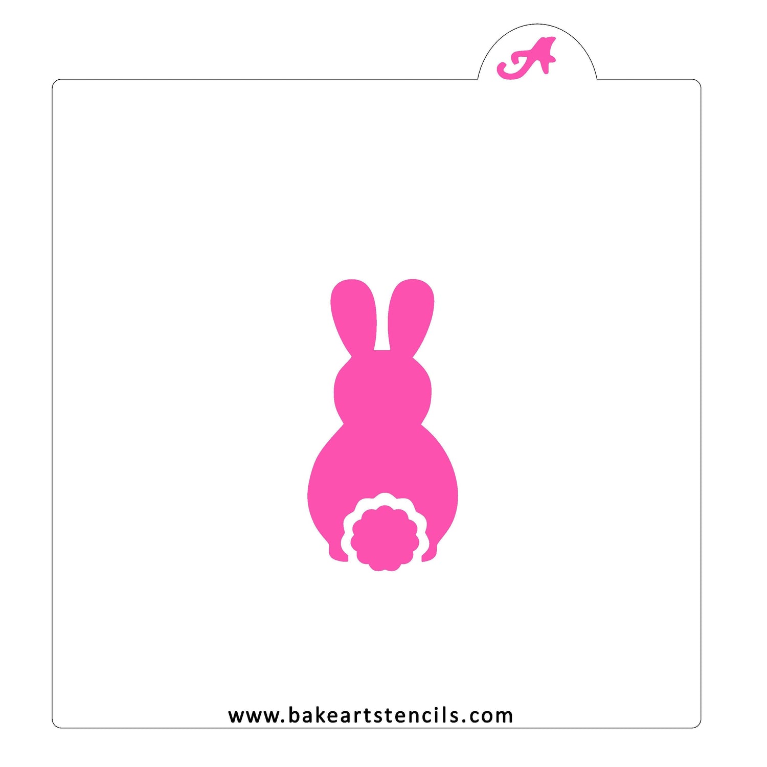 Bunny Tail Stencil