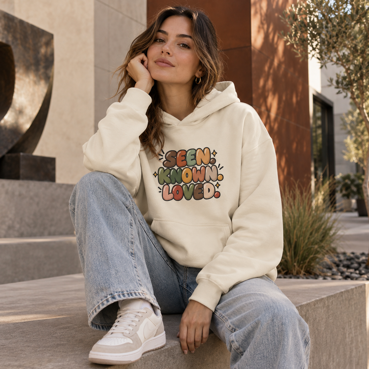 SEEN. KNOWN. LOVED. Heavyweight Oversized Hoodie
