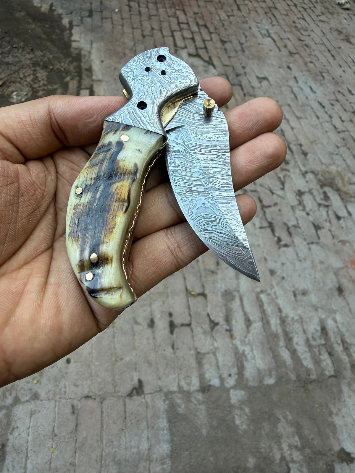 Pearlridge Damascus Folder 7