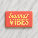 Summer Vibes Cookie Stencil