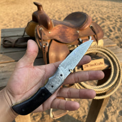 Rosewood Ridge Folder Knife 6" Handmade Rosewood Handle Liner Lock by JW SteelCrafts, product image 6