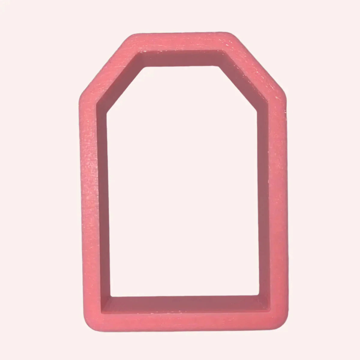 Luggage Tag Cookie Stencil