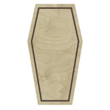 Trekell Coffin Floater Panel - Wooden Painting Halloween Canvas + Frame