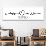 Mr. And Mrs. Sign