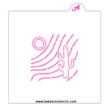 Cactus Boho PYO Stencil