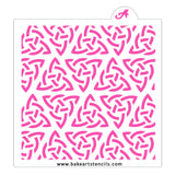 Celtic Knots Pattern Stencil