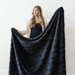 Patterned Faux Fur XL Throw Blankets by Saranoni, product image 16